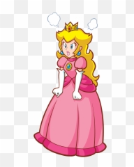 Super Princess Peach Angry Clipart - Super Princess Peach Angry Png,Princess Peach Transparent