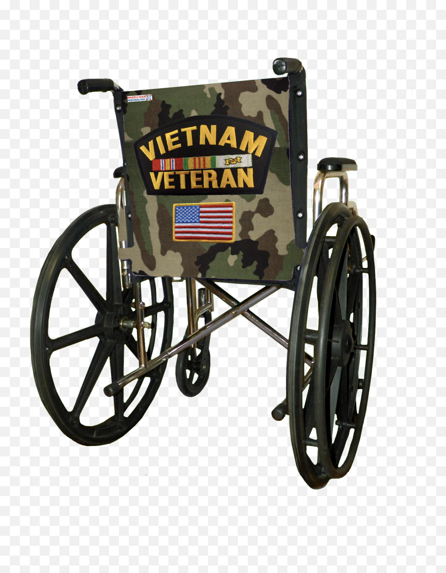 Vietnam Veteran Wheelchair Cover - Vietnam Vet In Wheelchair Vietnam Veteran Png,Wheelchair Png