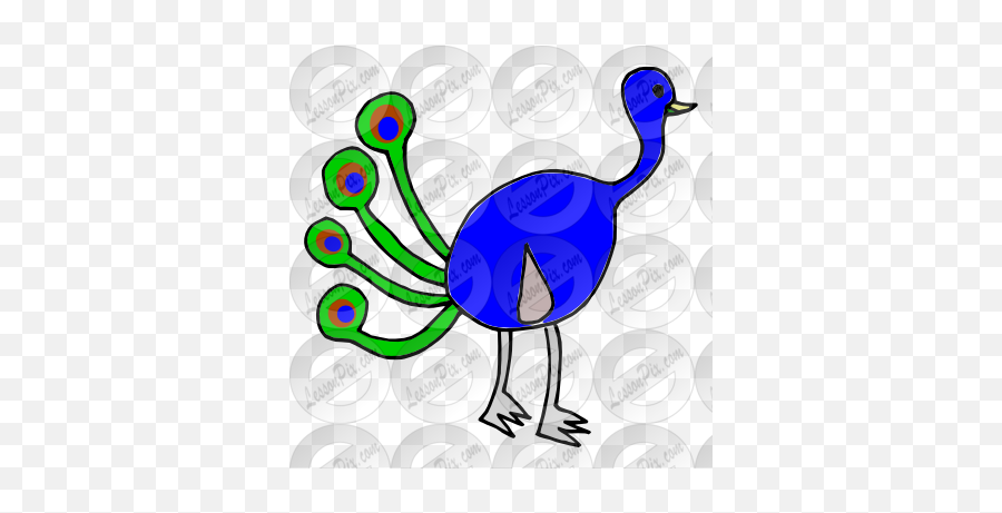 Lessonpix Mobile - Clip Art Png,Peacock Png