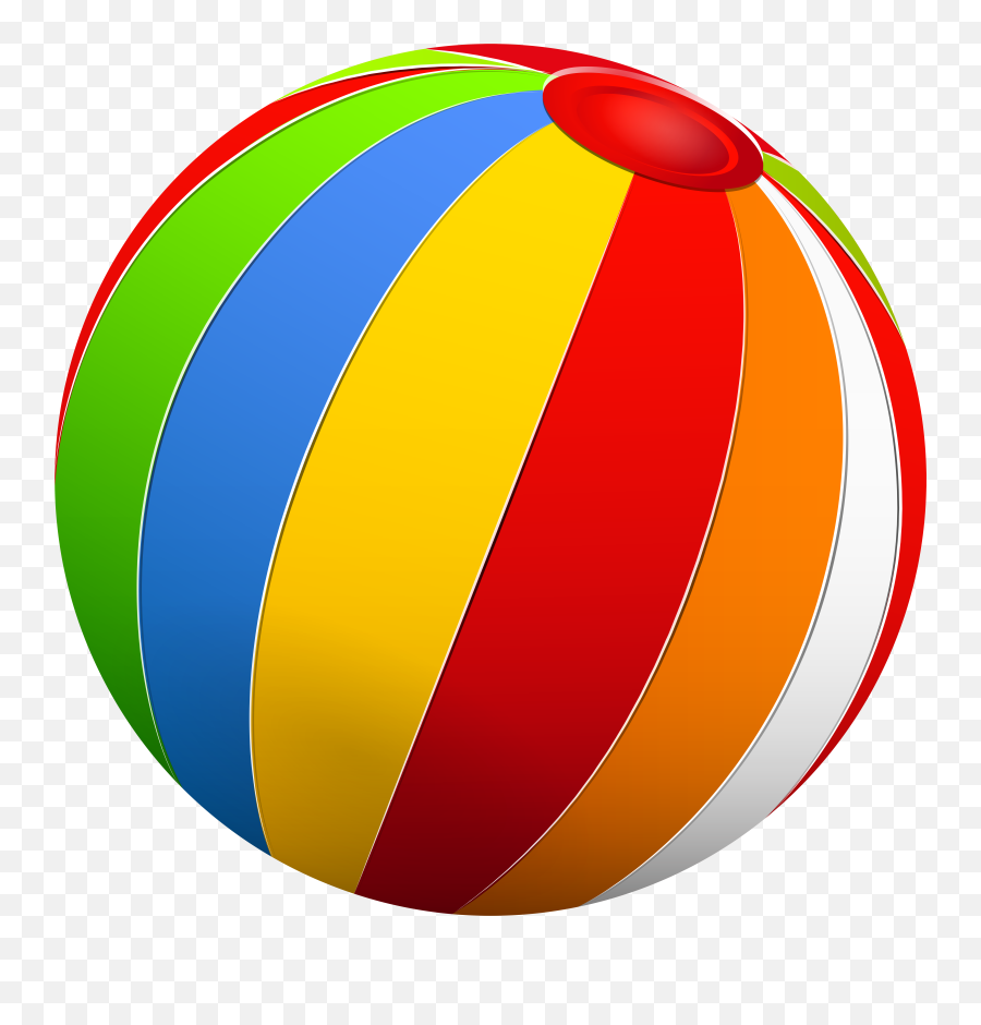 Beach Ball Png Clip Art - Beach Clipart Ball,Beach Balls Png