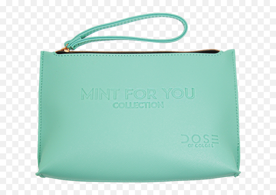 Mint Makeup Bag - Transparent Makeup Bag Png,Mint Transparent