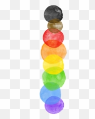 Rainbow Flag Rainbowpride Socialjustice - Circle Rainbow Flag png