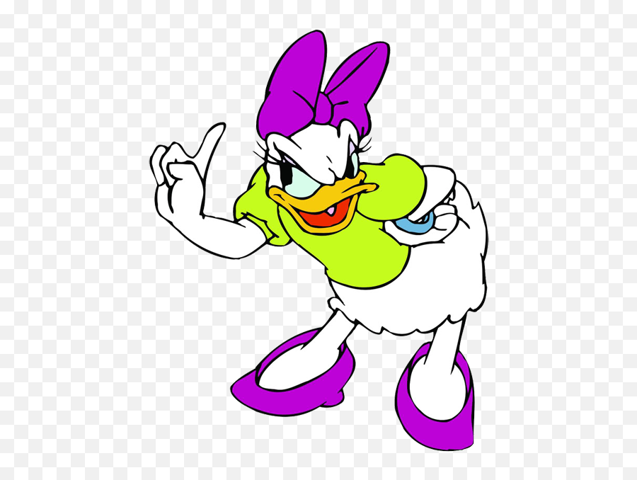 Download Donald Duck Clipart Sad - Daisy Duck Angry Png,Snitch Png
