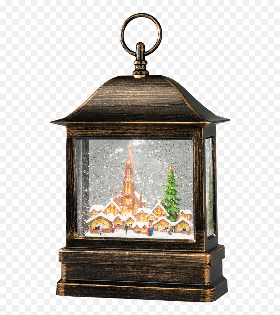 Käthe Wohlfahrt - Online Shop Led Snow Lantern Church And Christmas Market Christmas Tree Png,Snowing Transparent