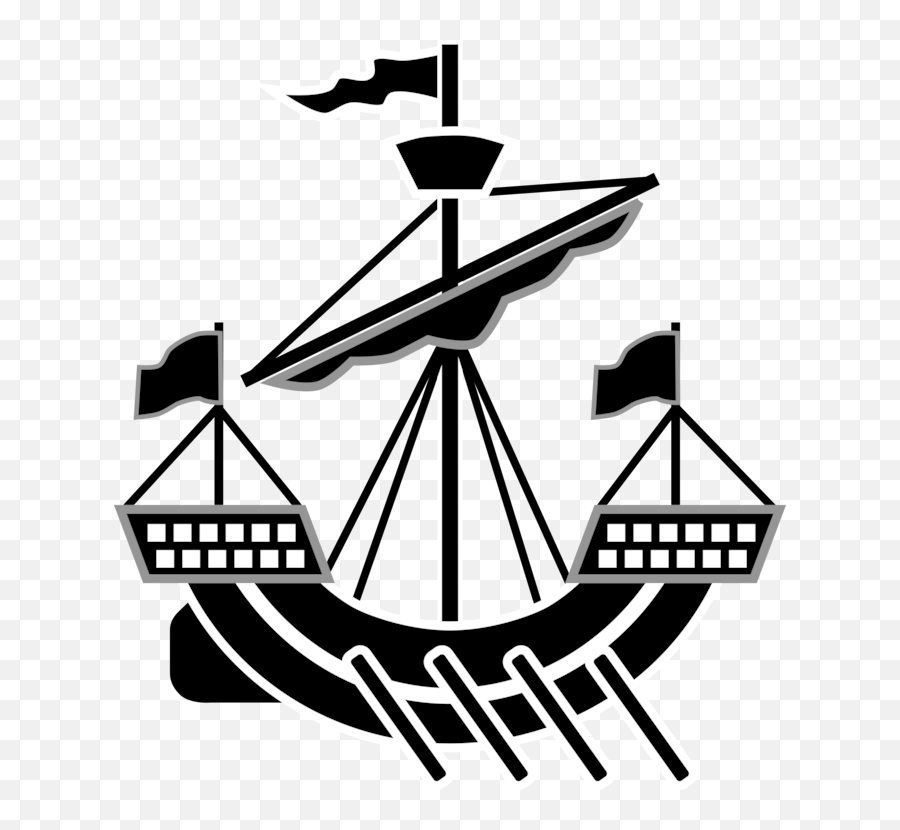 Old Ship Silhouette Free Svg - Clip Art Png,Old Ship Png