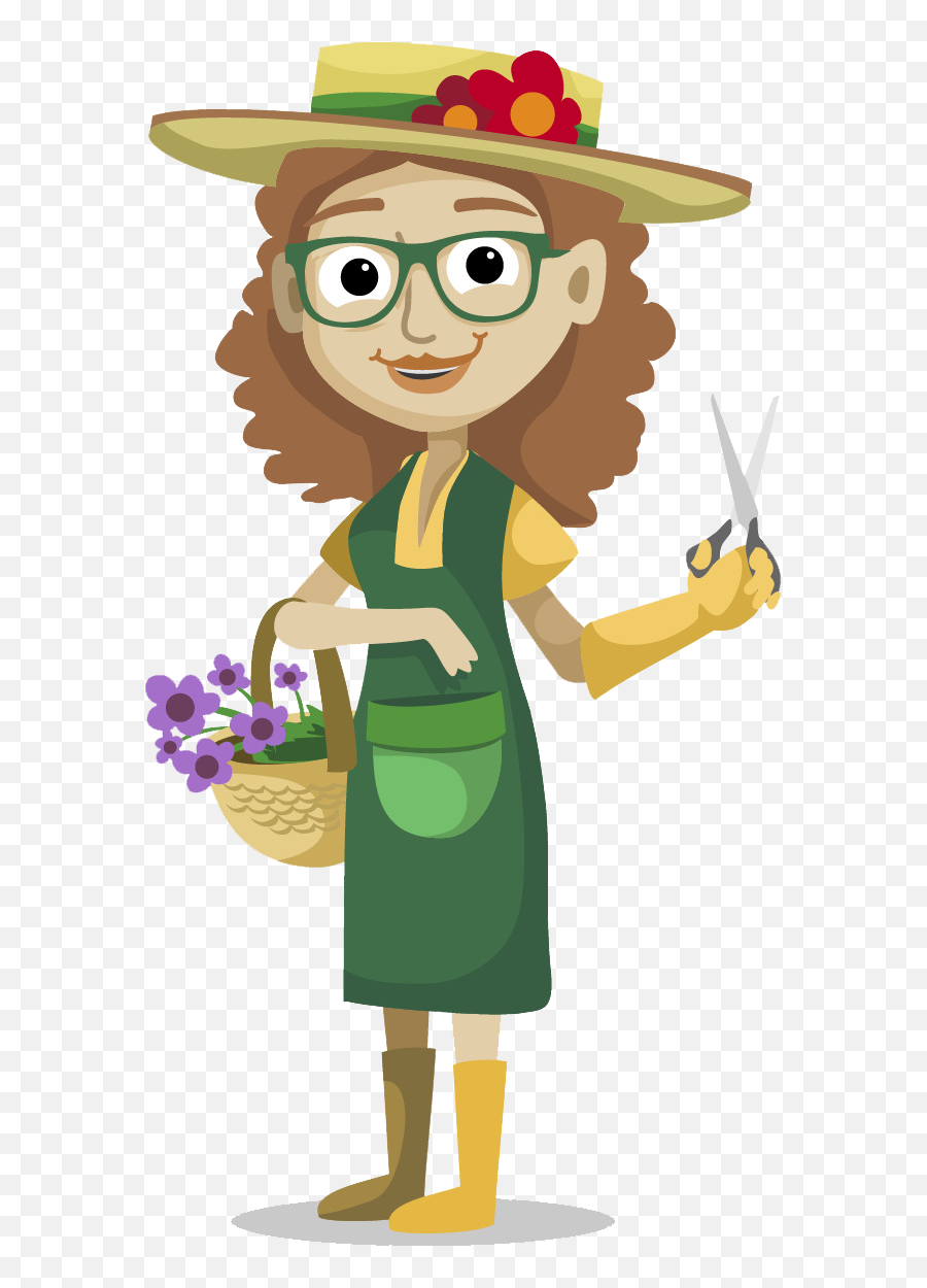 The Best Gardening Databases - Gardener Cartoon Png,Gardening Png