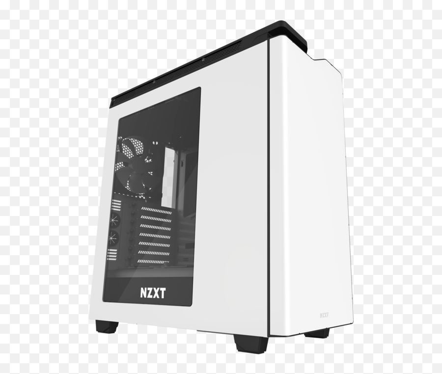 H440 Mid Tower Gaming Case Nzxt - Nzxt H440 White Black Png,Gaming Pc Png