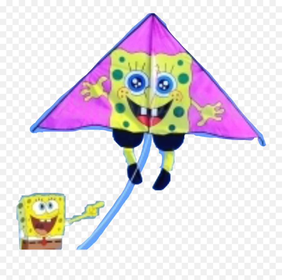 Download Hd Kite Dailychallenge Spongebob Funny - Spongebob Squarepants Png,Kite Png