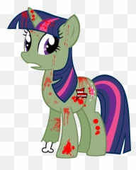 Download - My Little Pony Twilight Sparkle Zombie Png Wall