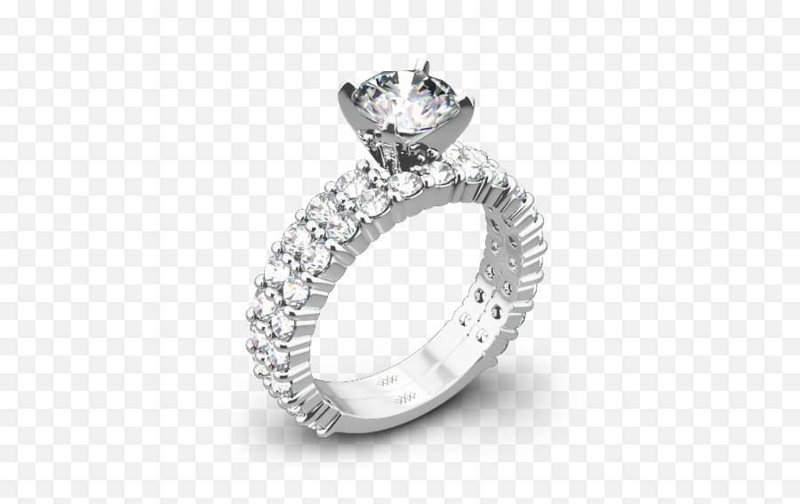 Platinum Diamonds For An Eternity Three Quarter Diamond Wedding Set - Rose Gold Three Stone Engagement Rings Png,Diamon Png