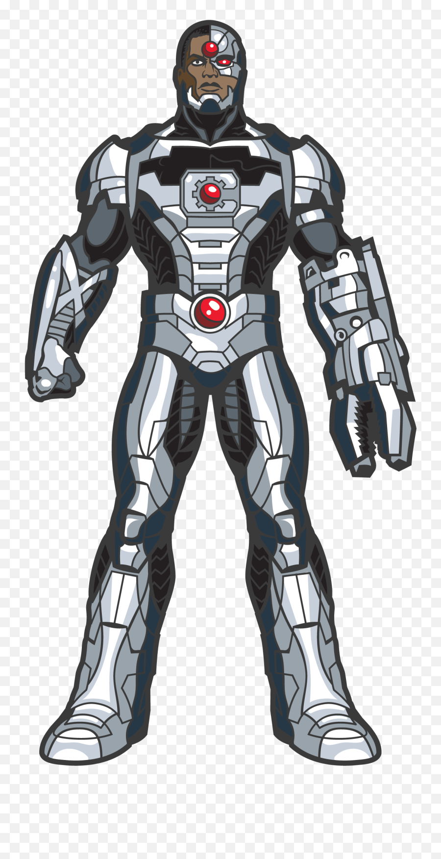 Cyborg - Justice League Comic Cyborg Png,Cyborg Transparent