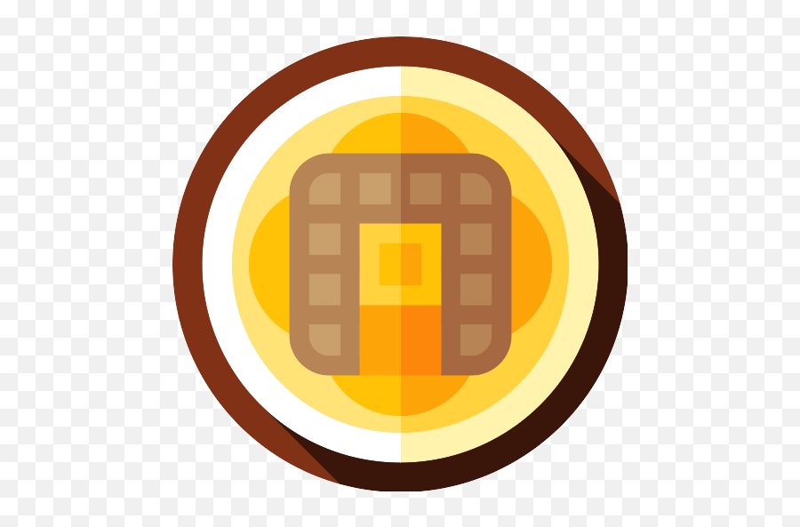 Waffle Png Icon - Circle,Waffle Png