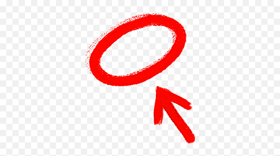 Circle Arrow Png - Red Circle And Arrow Png,Highlight Png