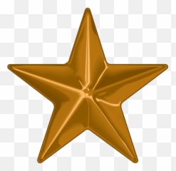 Christmas Stars Transparent Png - Bronze Silver Gold Star Png,Christmas Stars Png