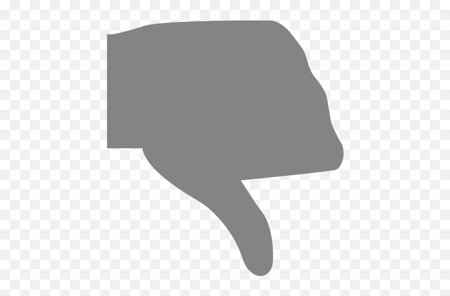 Thumbs Down Sign Emoji For Facebook Png