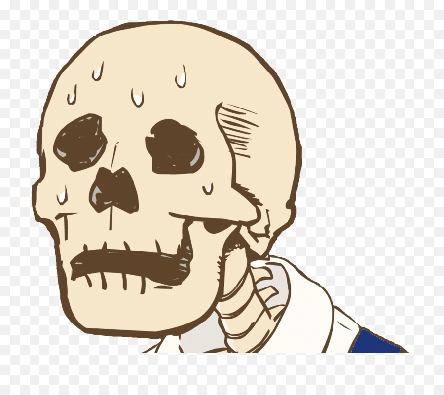 Skull Face - Skull Faced Bookseller Honda Meme Png,Skull Face Png