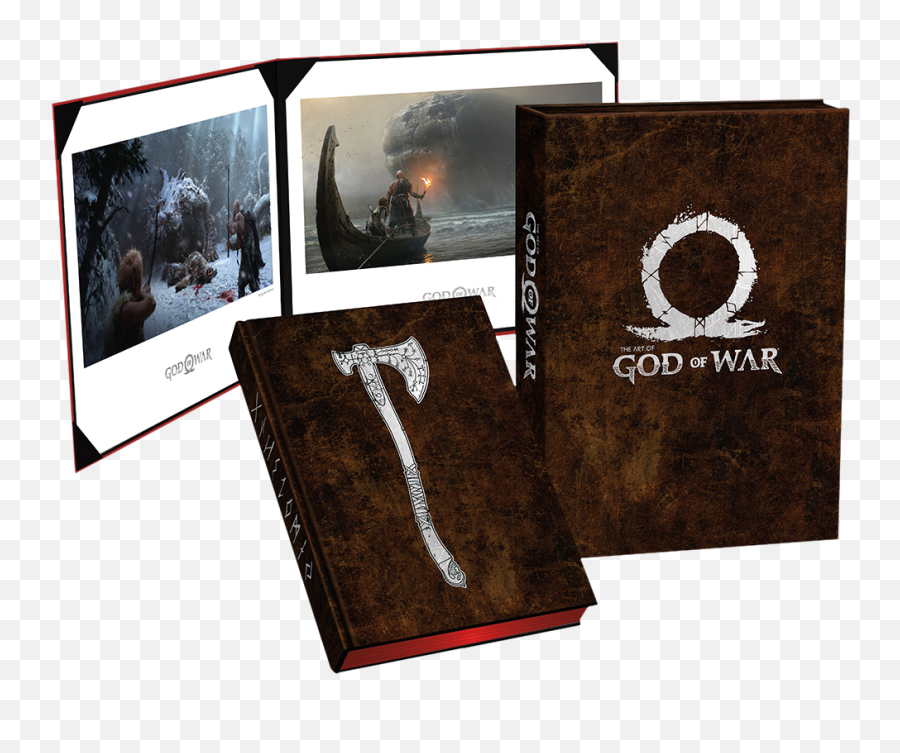 God Of War Artbook Png Image - Artbook God Of War,God Of War 2018 Logo