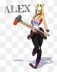 Sledgehammer Drawing Combat Clipart - Anime Girl With Hammer Png,Sledgehammer Png