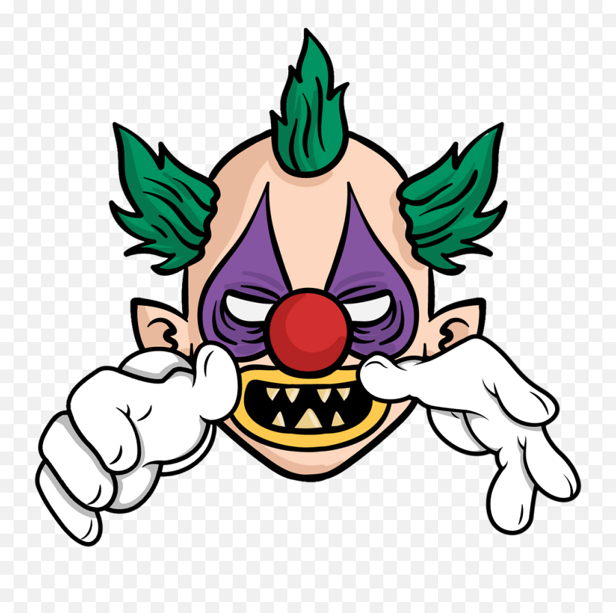 Fear Scary Clown - Clown Png,Scary Clown Png