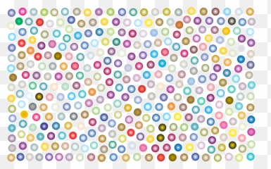 Number 3 Clipart Polka Dot Transparent - Horizontal png