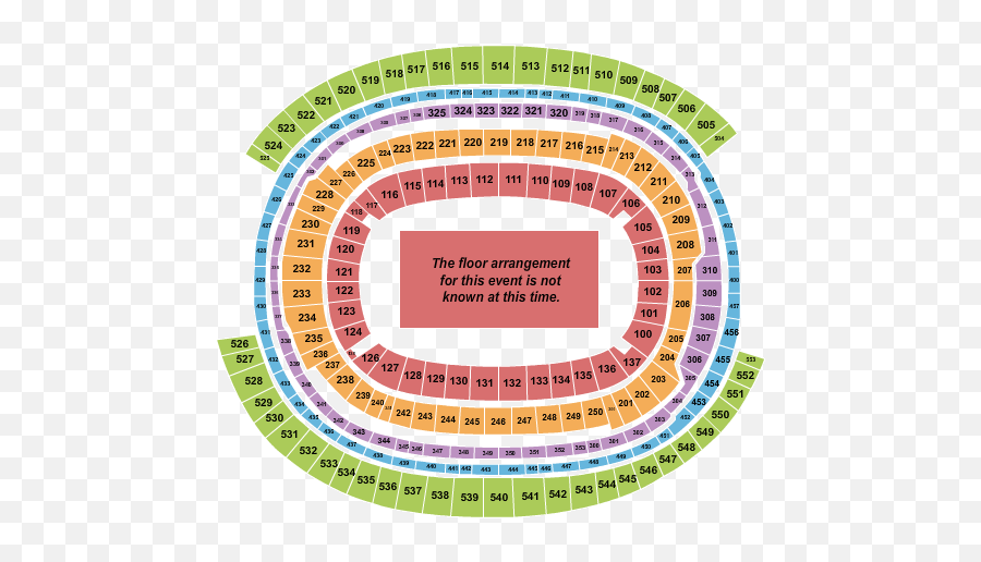 Wrestlemania Tickets Cheaptickets - Sofi Stadium Seating Chart Taylor Swift Png,Wrestlemania 35 Logo