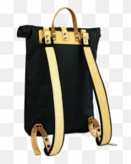 Lluvia Black - Handmade Leather Roll Top Bags Png,Lluvia Png