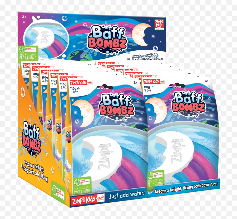 Bathtime Products - Zimpli Kids Baff Bombz Zimpli Kids Png,Rocket Flame Png