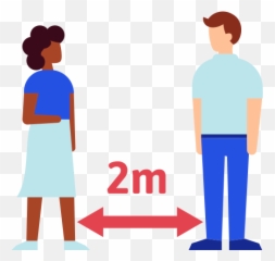 Distance Keep Social Icon - Keep Social Distance Png,Distance Icon