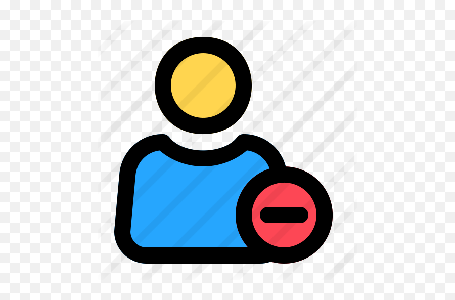 Delete User - Free Social Icons Dot Png,User Icon