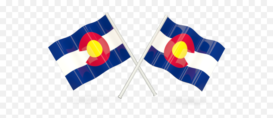 Two Wavy Flags - Flagpole Png,Colorado Flag Icon