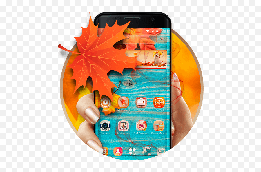 Autumn Plaid Theme 1110 Télécharger Apk Android Aptoide - Smartphone Png,Cm Browser Icon