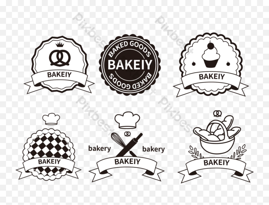 Black And White Creative Baking Icon - Dot Png,App Icon Template Psd