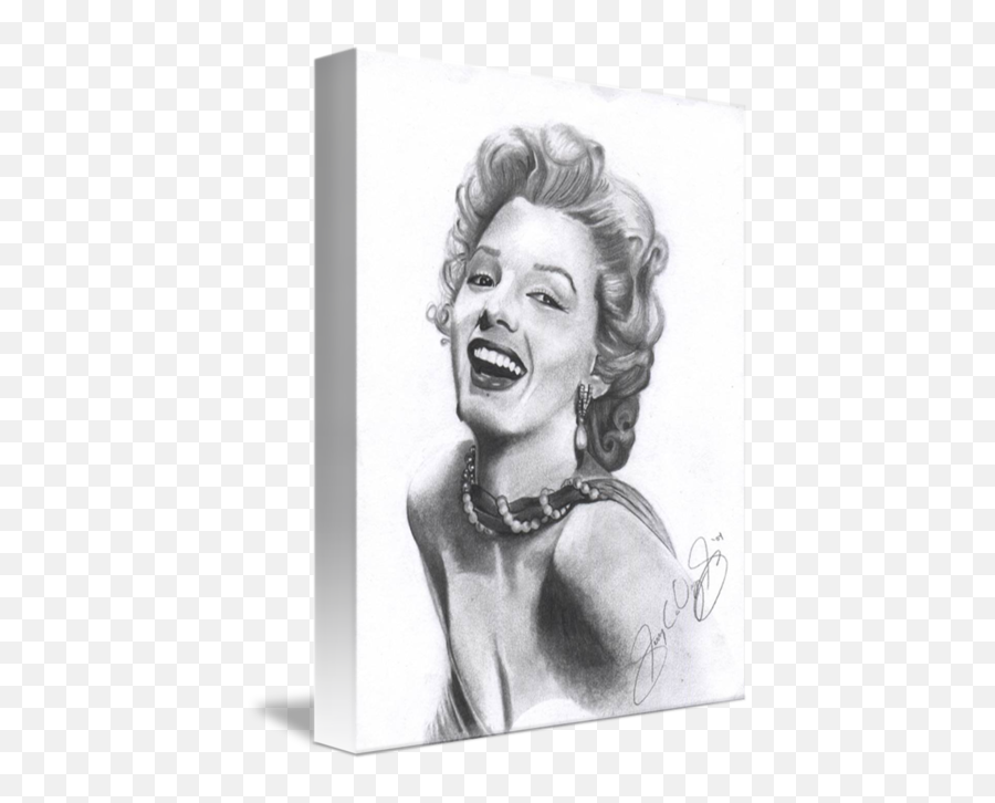Marlyn Monroe By Jerry La Vigne Jr - Celebrity Png,Marilyn Monroe Icon