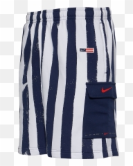 Mens Nike Rwd Fleece Cargo Gel Shorts In Blue - Boardshorts png
