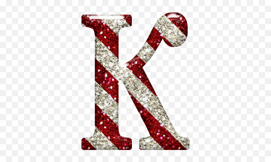 Pin - Christmas Alphabet Letter K Png,K Png