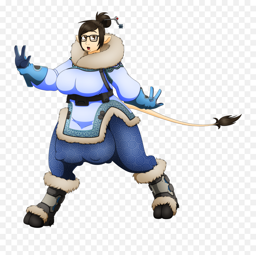 Cowgirl By Elek - Mei Transparent Png,Mei Overwatch Png