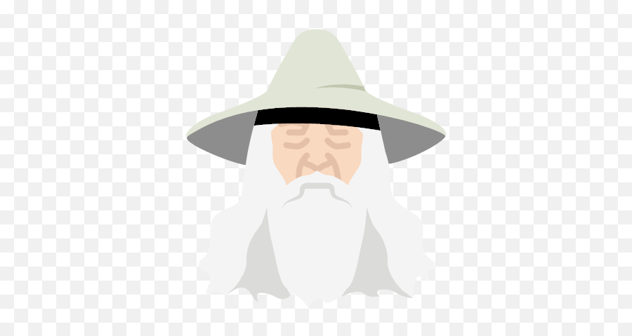Lord Of The Ring Old Man Wizard Icon - Famous Character Vol Png,Wizard Icon Free