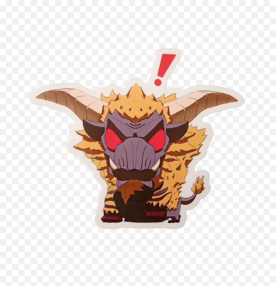 Grumpii Monster Hunter Stickers - Demon Png,Mhw Icon