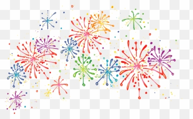 Cartoon Fireworks Transparent Png - Clipart