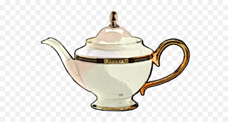 Teapot Free Images - Vintage Teapot Clipart Png,Teapot Png