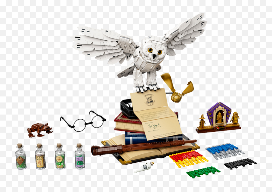 Lego Harry Potter Hogwarts Icons - Collectorsu0027 Edition Icons Lego Harry Potter Hedwig Png,Lego Jurassic World Icon