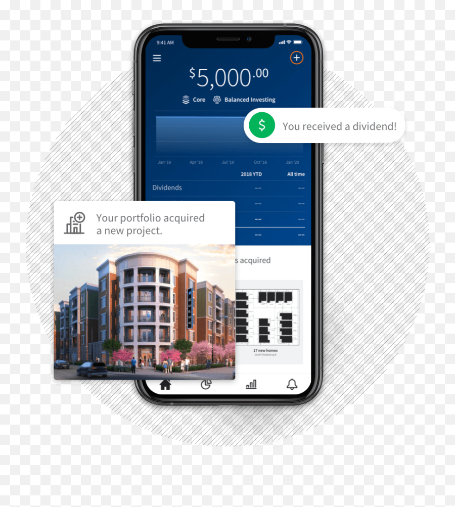 Fundrise - Real Estate Investment App Png,Phone Keyboard Icon Iphone 5
