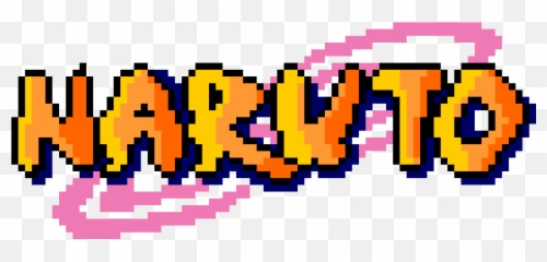 Pixilart - Naruto Logo By Asznee Naruto Logo Pixel Png,Naruto Logo Png