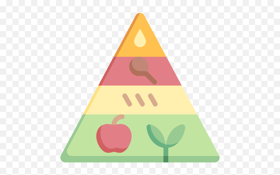 Pyramid - Free Food Icons Tratamiento Nutricional En Quemaduras Png,Nutrient Icon