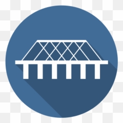 Bridge Circle Icon 05 Transparent Png U0026 Svg Vector - Language