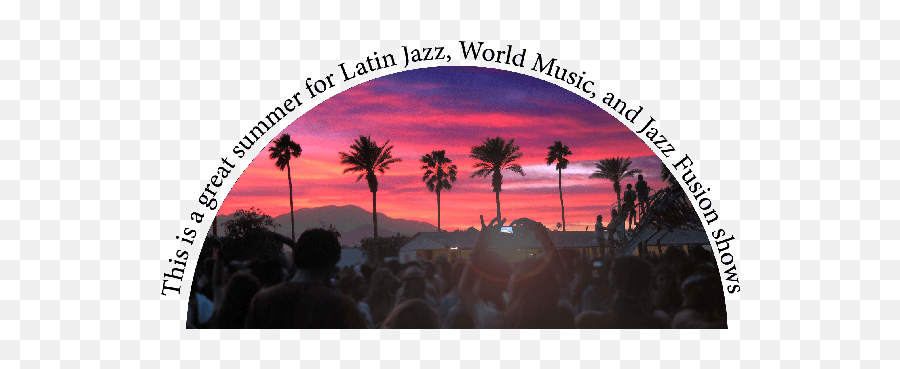 Ritmo Caliente U2013 La Jazz Scene - Coachella Sunset Png,Nammin Icon