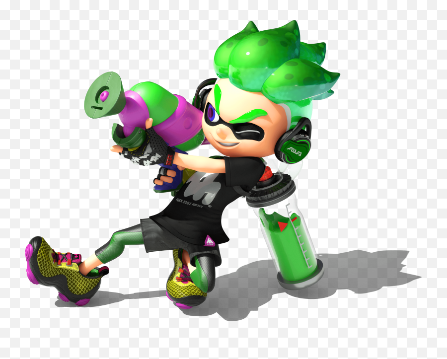 Reasons Why Pearl Has Hate - Inkling Boy Neon Green Png,Inkling Png