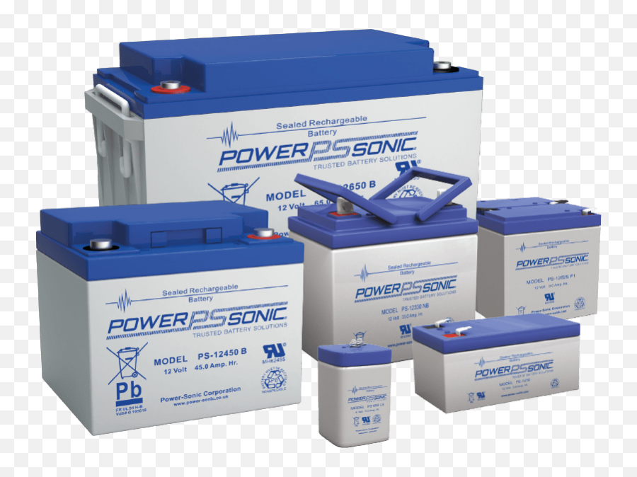 Sealed Lead Acid Batteries Rechargeable Vrla Sla Power - Power Sonic Batteries Png,Icon Hypersport Prime