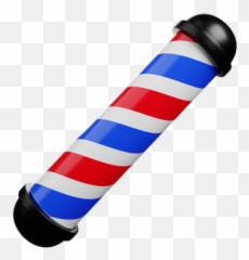 Barbershop Sign Icon - Download in Line Style 3d Psd png
