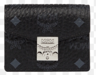 Mcm Womenu0027s Card U0026 Key Wallets Luxury Leather Holders - Mcm Patricia Three Fold In Visetos png